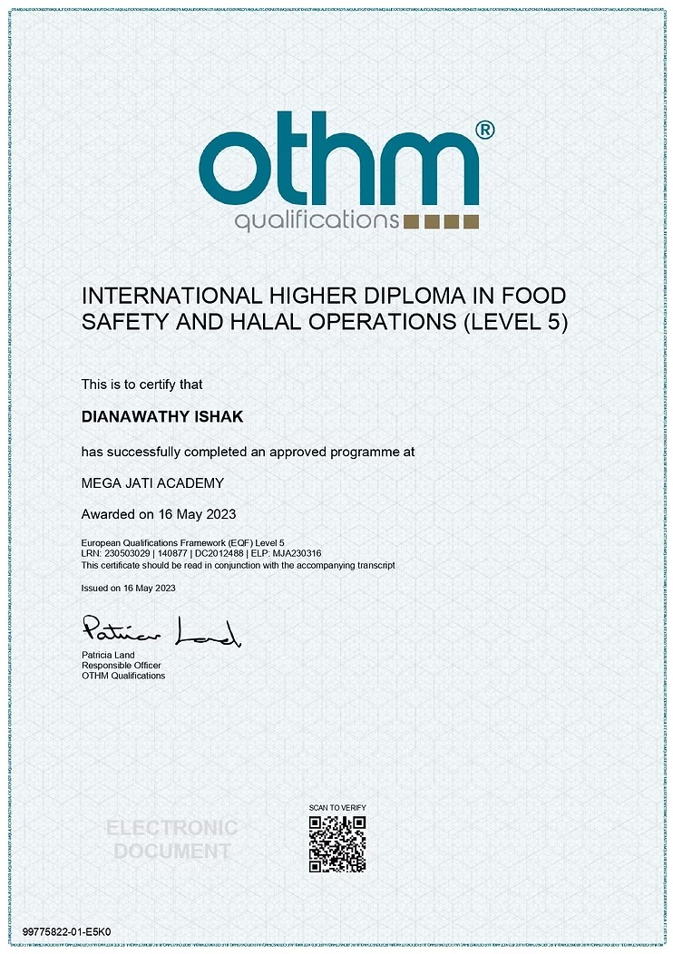 Certificate Sample